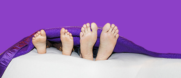 Feet in bed frame 4